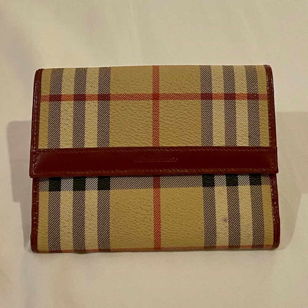 Burberry Haymarket Wallet